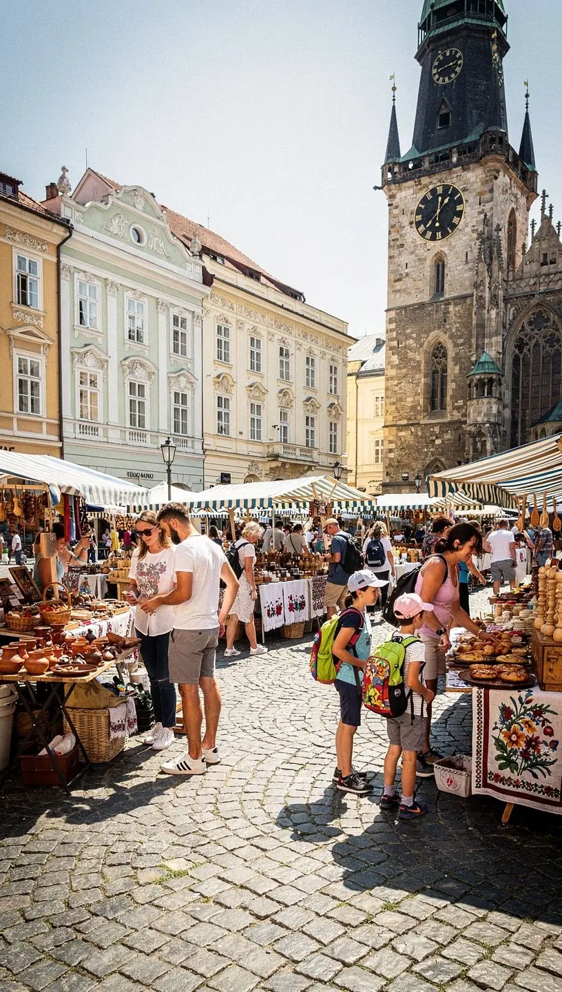 A cozy restaurant setting in Nitra, highlighting traditional Slovak cuisine and decor.